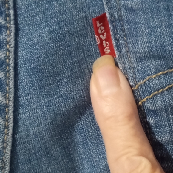 Levi's Classic Blue Straight Leg Women's Jeans - Picture 4 of 5